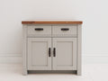 Buffet-MDF-Bois-95x40x88 cm-Beige-Bois-Style rustique moderne